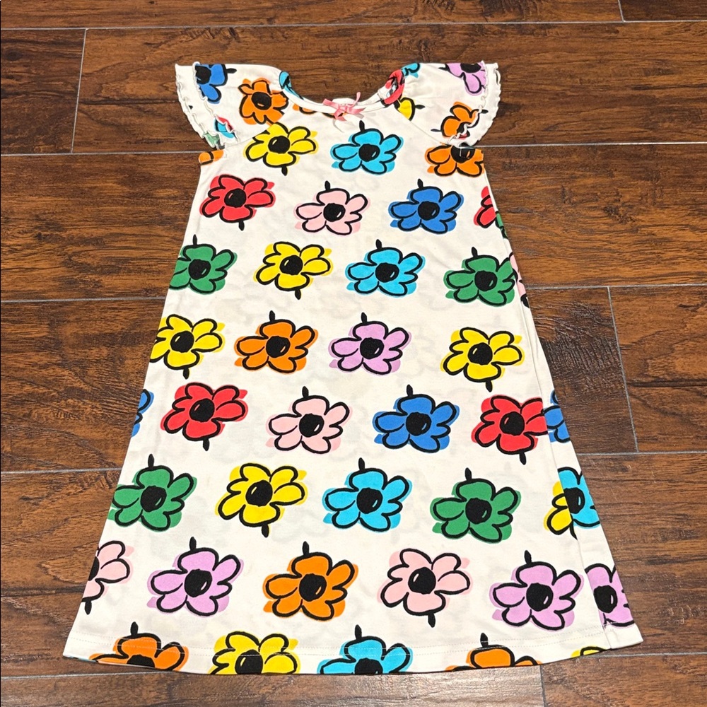 Hanna Andersson Floral Print Nightgown 6/7